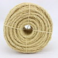 3 strands twisted 8mm natural sisal rope for garden